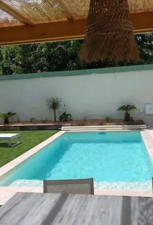 Villa Maison En Pierre - Piscine Chauffee - Clim
