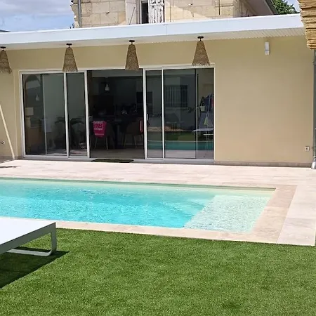 Maison En Pierre - Piscine Chauffee - Clim *