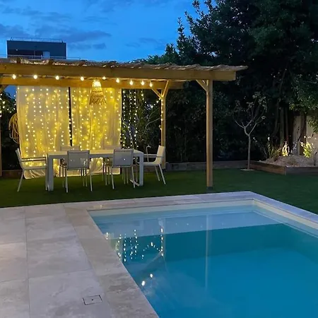 Maison En Pierre - Piscine Chauffee - Clim